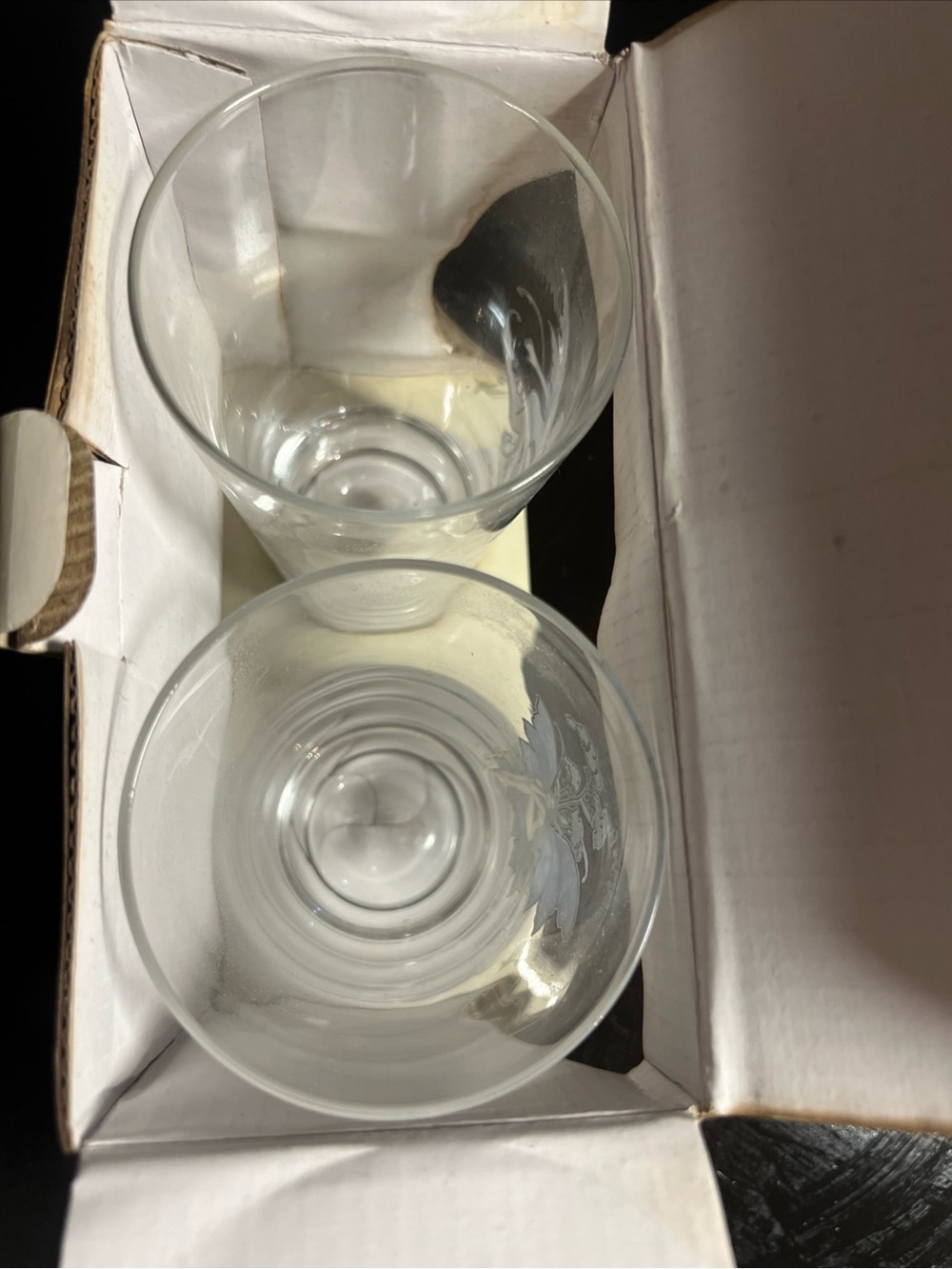 Amy Brown Fantasy Art Fairy Pint Mixing Glasses Set of 2 w/ Original Box - Picture 6 of 6